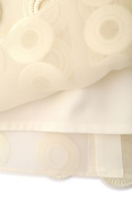 ◆サークルレースフリンジスカート（５３１４２２０７０２）