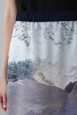 ◇ランドスケーププリントスカート（5314220703