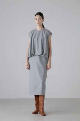 ＜ADORE (Women)＞◆ハイカウントフラノワンピース（５３１４２４０１１３）