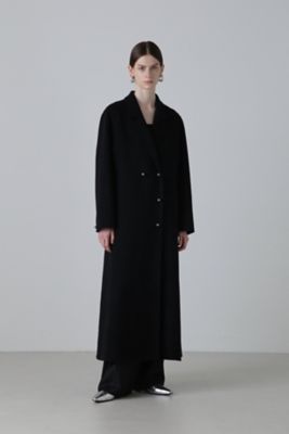 ◇ソリッドウールリバーロングコート（5314252902） | ADORE