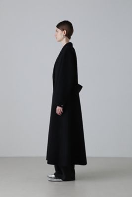 ◇ソリッドウールリバーロングコート（5314252902