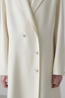 美品✨23AW ADORE 定価12万 ソリッドウールリバーロングコート 38