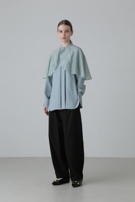 ◇パウダリードライサテンブラウス（5315110208） | ADORE