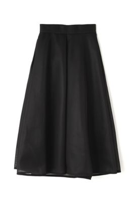 美品 ADORE 肉厚 メッシュ プリーツ レイヤード スカート アドーア 38 セール】 ライトサテンスカート （スカート）｜ADORE / アドーア
