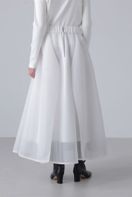 ななみ●美品アドーアADOREシアーメッシュラッセルスカート52800円 ◇シアーメッシュラッセルスカート（5315120014） | ADORE