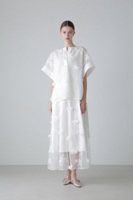 ＜ADORE (Women)＞３Ｄレーススカート（５３１５１２０４０２）