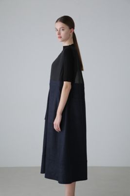 ハイブリッドデニムワンピース（5315140406） | ADORE