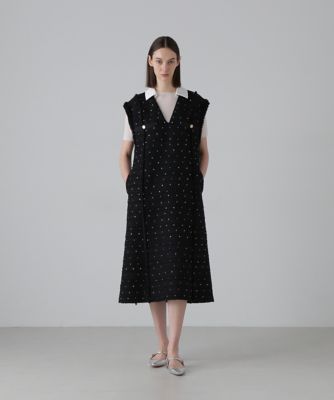 ＜ADORE (Women)＞◆フラワースパングルツィードワンピース（５３１５１４０５０１）