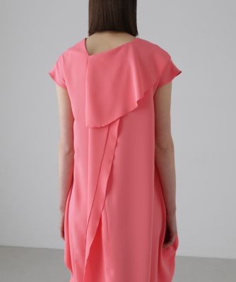 美品✨ADORE ドレーピーWジョーゼットワンピース　ピンク　38 定価5万♦︎ADORE ジョーゼットワンピース ピンク 38 - メルカリ