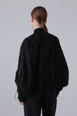 【新品】アドーア ADORE ミックスフラワーレースジャケット ブラック 38 ◇ミックスフラワーレースジャケット（5315150003） | ADORE