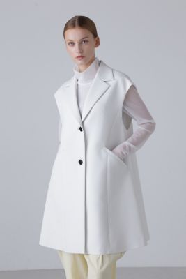 美品　ルフィル　ロングジレ　アドーア ◇トリプルクロスジレ（5315150008） | ADORE (Women