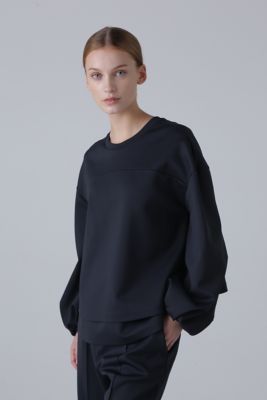 kuu　アドーア　 ソフトダンボールカットソー　ブラック アドーア ADORE ソフトダンボールカットソー （ブラック