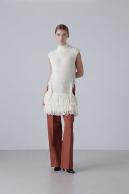 ◇カーリーフリンジニット（5315170021） | ADORE (Women