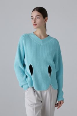 ◇ティアドロップホールニット（5315170115） | ADORE