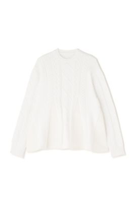 ◆エアーストレッチケーブルニット（５３１５１７０１１６）