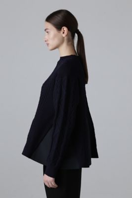◆エアーストレッチケーブルニット（５３１５１７０１１６）