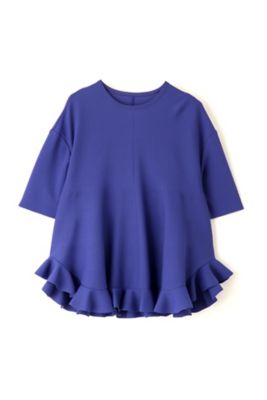 【美品】ADORE ラッフルヘムニットプルオーバー　グリーン　緑 美品】ADORE ラッフルヘムニットプルオーバー グリーン 緑 トップス