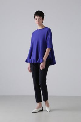 【美品】ADORE ラッフルヘムニットプルオーバー　グリーン　緑 セール】 ラッフルヘムニットプルオーバー （ニット・セーター
