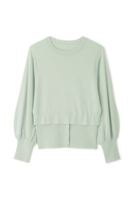 レイヤードヘムニット（５３１５１７０３２１）