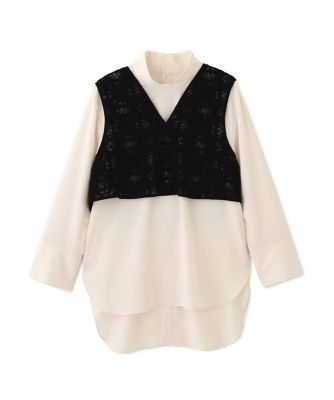 ＜ADORE (Women)＞ドライタッチジョーゼットブラウス（５３１５２１０１２３）