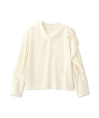 ＜ADORE (Women)＞◆バックサテンジョーゼットブラウス（５３１５２１０１２６）