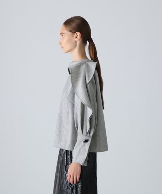 ◇トップヘリンボーンブラウス（5315210130） | ADORE