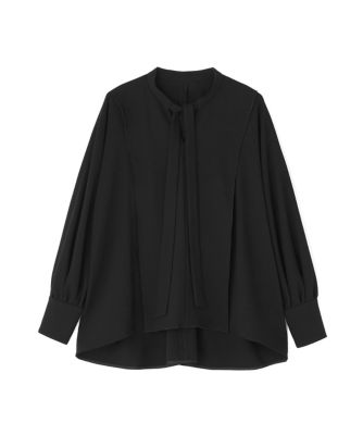 バックサテンジョーゼットブラウス（5315210200） | ADORE