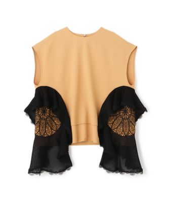 ＜ADORE (Women)＞クロシェドッキングブラウス（５３１５２１０６０４）