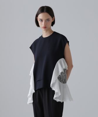 ADORE スカーフドッキング　ブラウス クロシェドッキングブラウス（5315210604） | ADORE