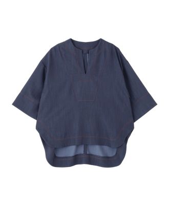 スラブデニムブラウス（5315210707） | ADORE (Women