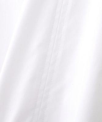 アドーア タンブラーローン　ホワイト 長袖ブラウス シンプルデザイン アドーア タンブラーローン ホワイト 長袖ブラウス シンプルデザイン