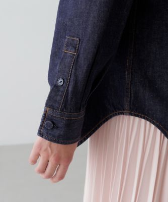 アドーア　完売　デニムトップス SERGE＞デニムボタンシャツ（ADORE別注カラー