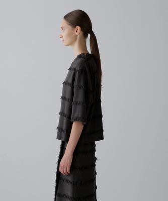 ADORE 42,900円新品 ウールチェックブラウス ウールチェックブラウス （シャツ・ブラウス）｜ADORE