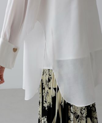 美品✨ アドーア 25SS 定価4.6万 シルキーソフトサテンブラウス シルキーソフトサテンブラウス（5315210919） | ADORE