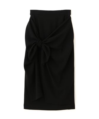 ◇バックサテンジョーゼットスカート（5315220122） | ADORE