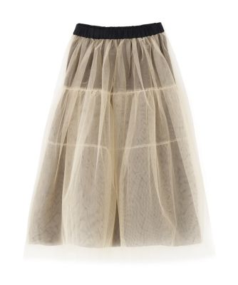 ADORE (Women)/アドーア ブライトチュールスカート(5315220124) ベージュ040 ロングスカート【三越伊勢丹/公式】