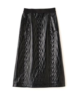 ＜ADORE (Women)＞◆コーティングジャージースカート（５３１５２２０１４１）