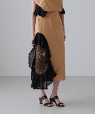 クロシェドッキングスカート（5315220604） | ADORE (Women