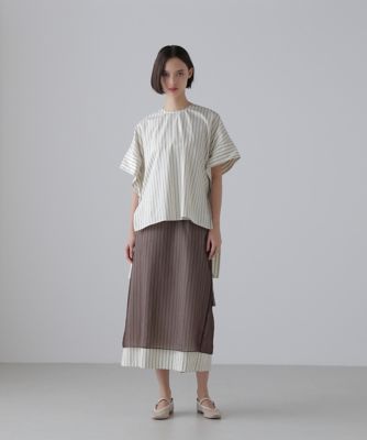 コンパクトコットンスカート（5315220610） | ADORE (Women