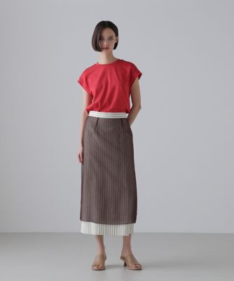 コンパクトコットンスカート（5315220610） | ADORE (Women