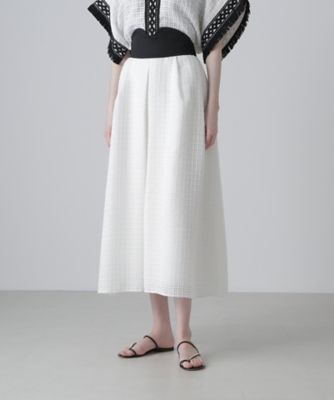 新品‼️ADORE 肉厚 メッシュ プリーツ レイヤード スカート アドーア 38 ◇レーシーメッシュスカート（5315220706） | ADORE