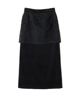 ★未使用品【ADORE】総レーススカート　　36 Yahoo!オークション -「アドーア レーススカート」の落札相場