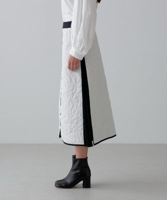グラフィティキルティングスカート（5315220913） | ADORE