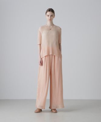 ◇シアーランダムプリーツパンツ（5315230715） | ADORE