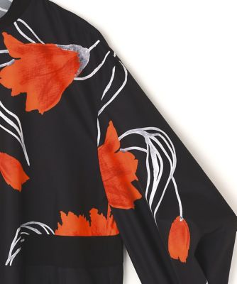 アプワイザーリッシェ　ドローイングフラワープリントドッキングワンピース 楽天市場】【中古】Apuweiser-riche｜アプワイザーリッシェ