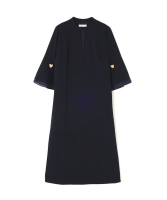 【新品同様】アドーア LIMONTA キルティング ワンピース ブラウン 38 シックアンドシンカチオンツイルワンピース