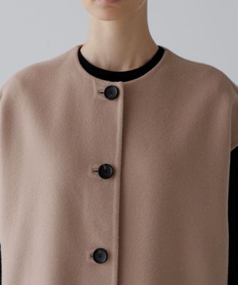 ソリッドウールリバーノーカラージレ（5315250902） | ADORE