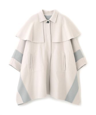 ＜ADORE (Women)＞◆Ｃａ混２ＴＯＮＥリバーケープコート（５３１５２５２１０２）