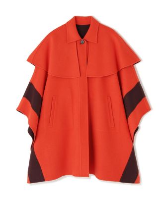 ◇Ca混2TONEリバーケープコート（5315252102