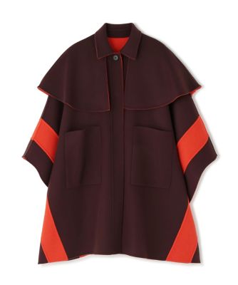 ◇Ca混2TONEリバーケープコート（5315252102